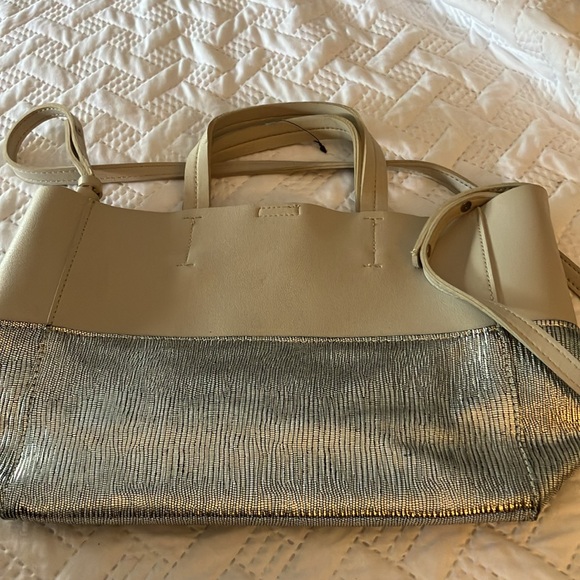Street level handbag beige and silver - Picture 6 of 7